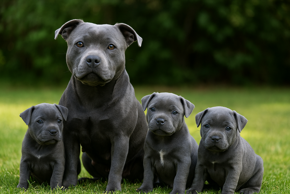 Blue Staffordshire Bull Terrier for sale