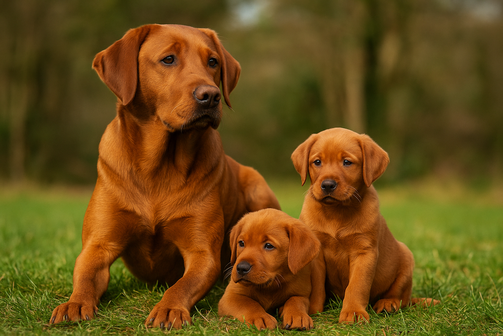 Fox Red Labrador Retriever for Sale