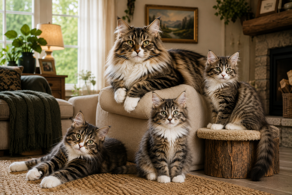 Norwegian Forest Cat kittens for sale